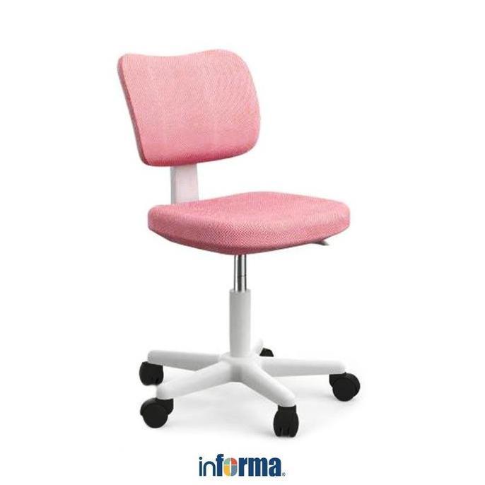 Informa Leeds Kursi Belajar Anak - Pink Bangku Belajar Tempat Duduk Anak Kursi Roda Bangku Putar