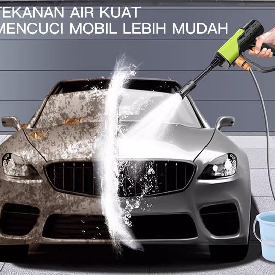 Zper Alat Cuci Motor Dan Mobil Semprotan Kencang Tekanan Tinggi Alat Portable Pompa Alat Pencuci Mot