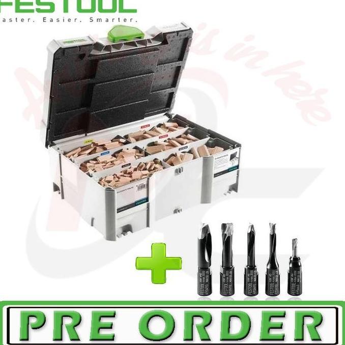 Festool DOMINO DF 500 Q-Set 220Volt Include 1060 COMBO PACKAGE