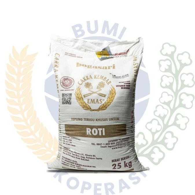 Tepung Terigu Bogasari Cakra Kembar Emas