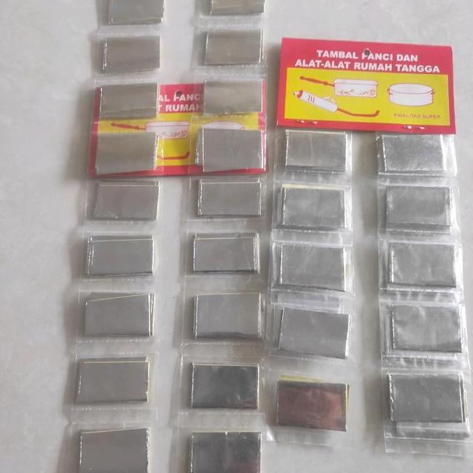 (60 pcs) Tambal panci Patri panci alumunium manci murah/ Aluminium  Besi