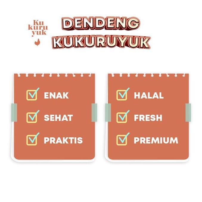 [PREMIUM] Dendeng Kukuruyuk - Dendeng Ayam Kotak 2 kilogram | Dendeng Ayam Kukuruyuk Kotak |Dendeng 