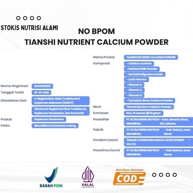 Clearx- Paket Nutrisi Kista, Miom, Endometriosis, Nutrisi Organ Reproduksi Wanita, Tiens Calcium + T