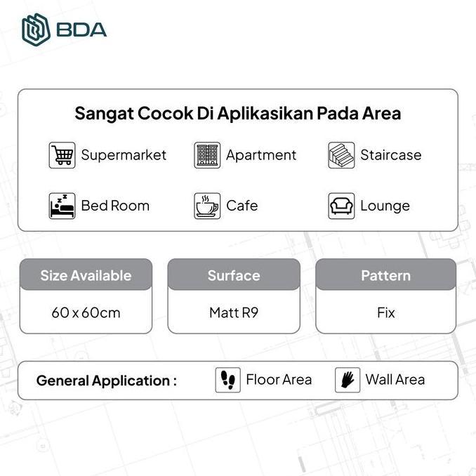 BDA Granite Tile Keramik Kamar Mandi Keramik Lantai Kamar Mandi Granit Kamar Mandi Granit Lantai 60x