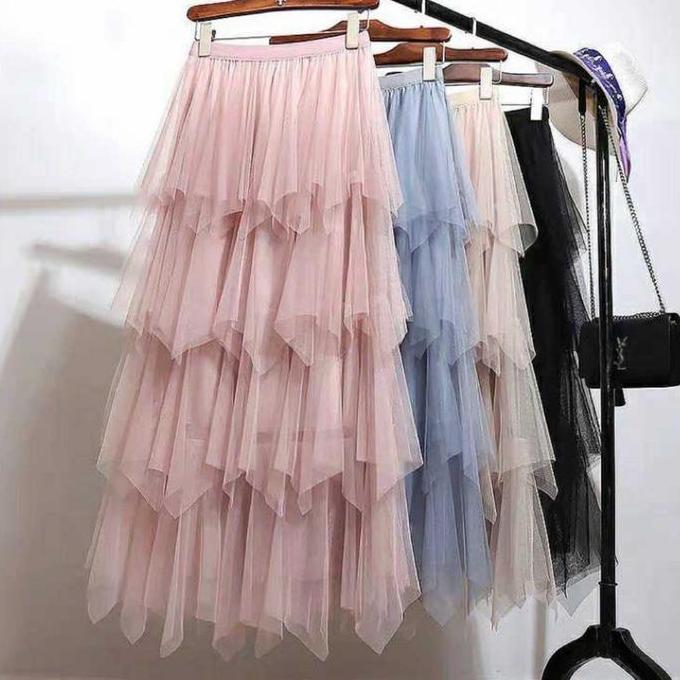 ROK TUTU MAXI TUMPUK 4 LAYER PREMIUM IMPORT, VIOLETTEMODE.ID PL