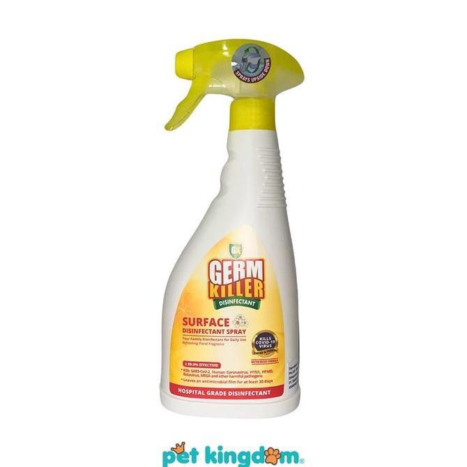 HARGA DISC - Pet Kingdom Germ Killer 500 ml Spray Disinfektan Permukaan Antiseptik Semprot Pembasmi 
