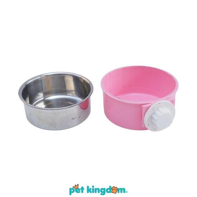 Pet Kingdom Ukuran M Tempat Makan Hewan Hanging Wadah Pakan Gantung Tempat Minum Gantung Wadah Sangk