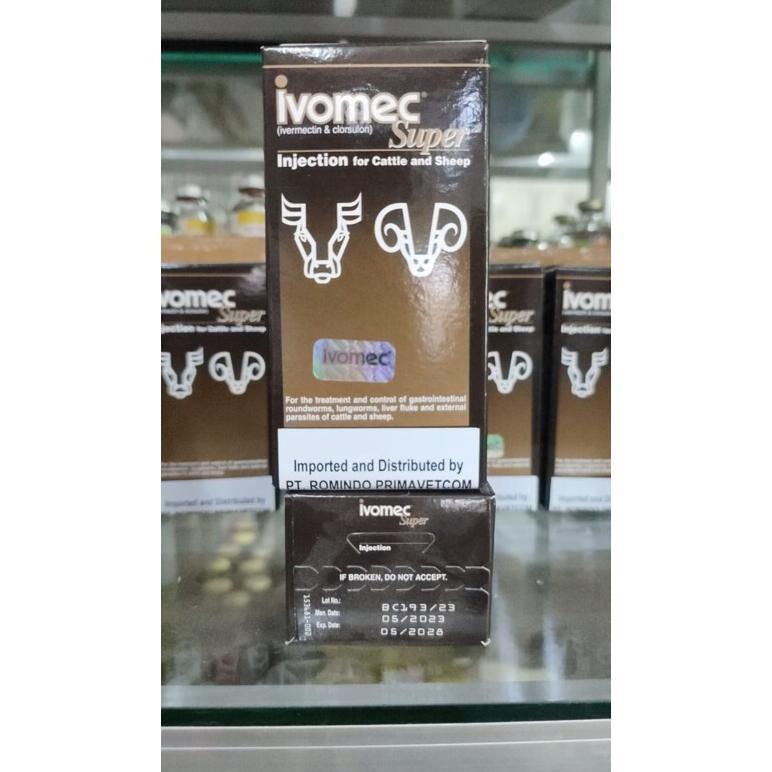 Ivomec Super 50 ml Obat Gatal dan Gudig Hewan Ampuh