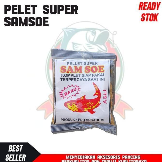 Umpan Pancing Pelet Samsu - Umpan Pelet Ikan Mas ,Nila,Bawal Allshop