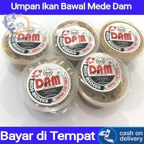 Umpan Pancing Ikan Bawal Siap Pakai Mede Dam 80Gram Allshop