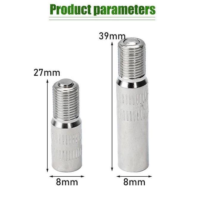 CIZARY Adaptor Pentil Sepeda Presta to Schrader - Converter Aluminium Anti Bocor untuk Ban MTB/Fixie