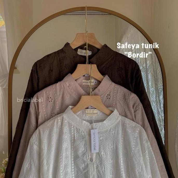 Bricia_Label - Safeya Tunik / Tunik Etnik / Tunik Motif / Blouse Motif Pasti Diskon