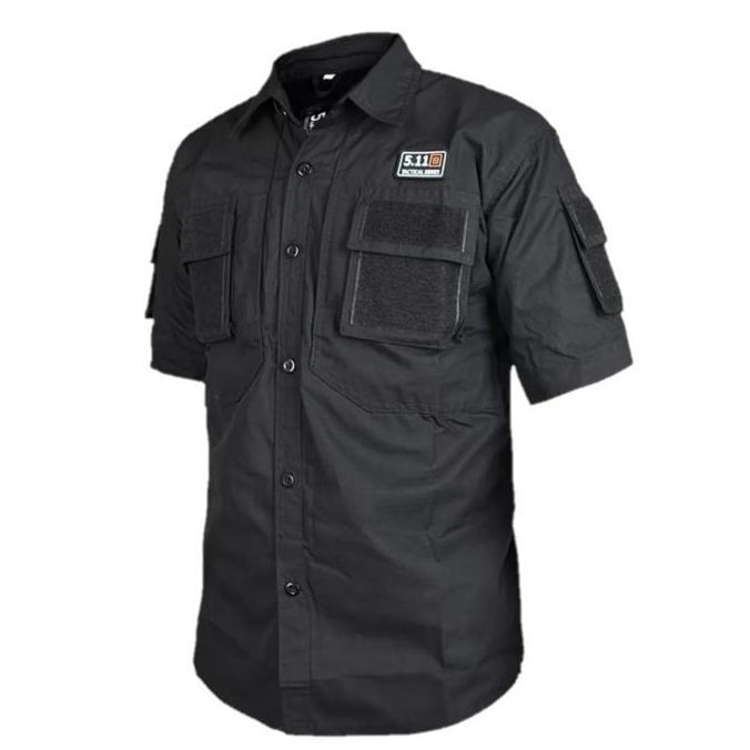 Kemeja Tactical 511 Lengan Pendek Kain Ripstop Baju Distro Pria