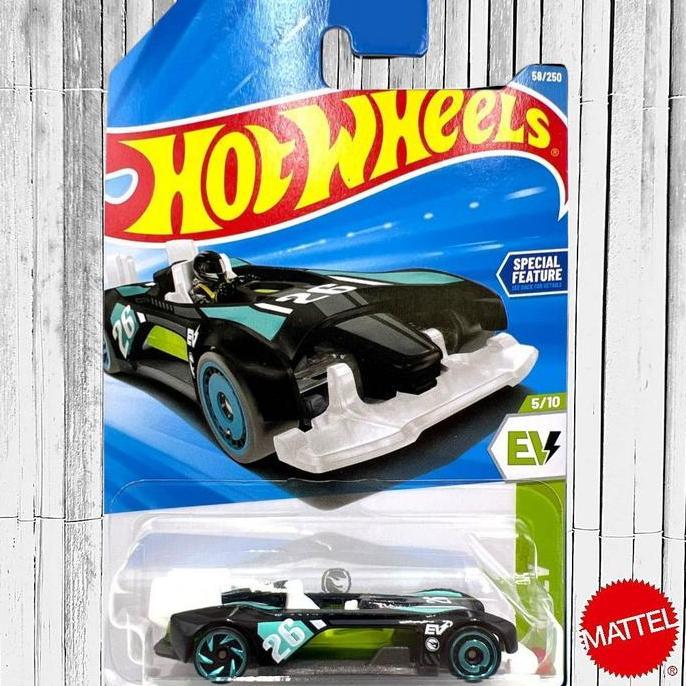 Hot Wheels Treasure Hunt Electro Silhouette Hitam Diecast Mobil Balap Fantasy