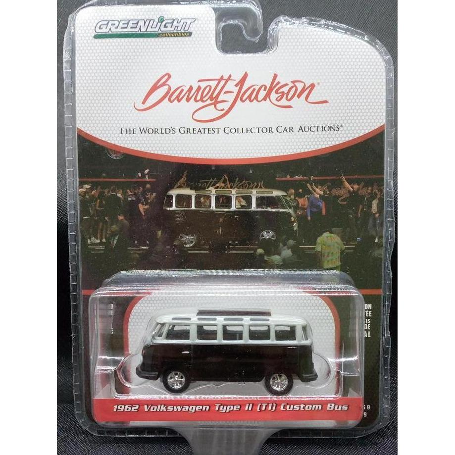 Promo GreenLight 1/64 1962 Volkswagen Type II (T1) Custom Bus - 37250-A Diskon