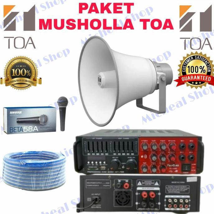 Paket sound system Toa masjid paket sound musholla Toa outdoor