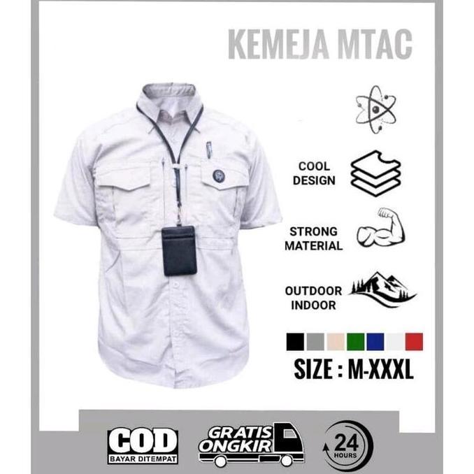 kemeja tactical lapangan mtac pendek || kemeja MTAC pendek || kemeja tactical oudoor lengan pendek P