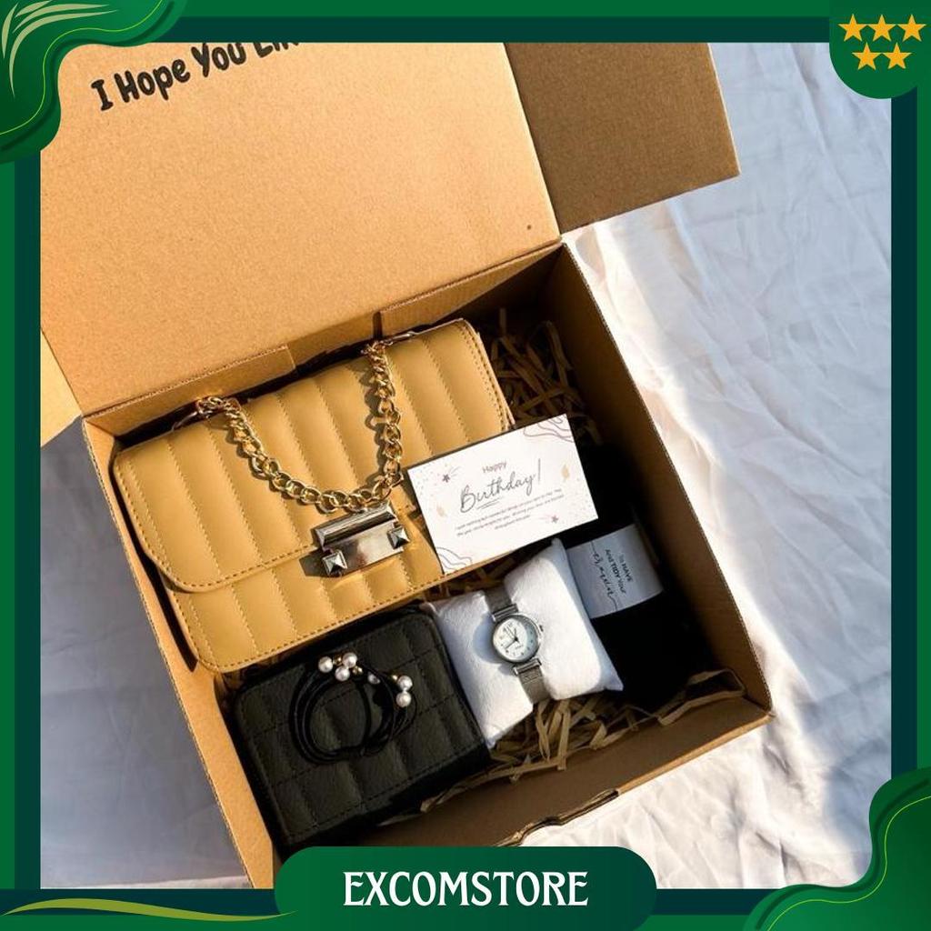 [A4545]Hampers Giftbox Agness Bag Kado Ulang Tahun Pacar/Kado Ayang/Kado Anniversary/Kado Valentine/
