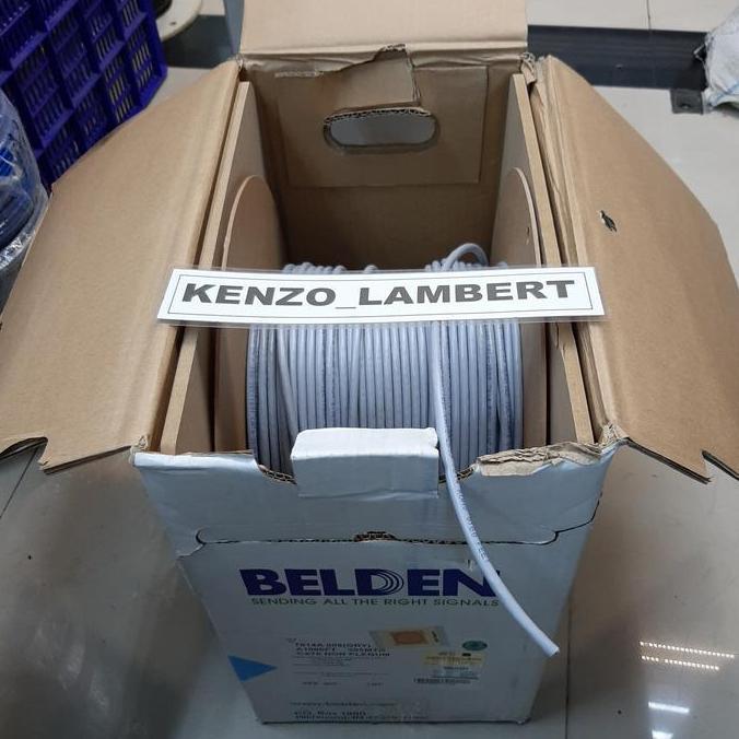 Ready KABEL LAN UTP CAT 6 BELDEN @105 meter / UTP BELDEN CAT 6