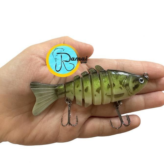 Umpan Pancing Swimbait Wobbler Casting Lure Minnow Sinking Allshop