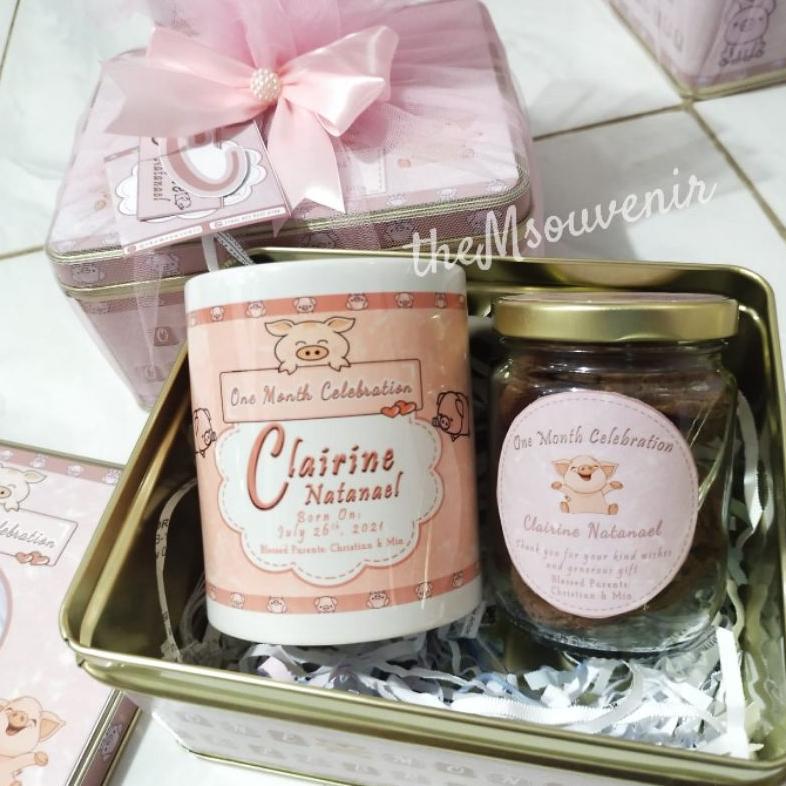 Set Hampers Kaleng + cookies