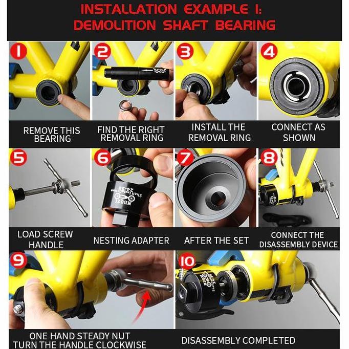 Kunci Alat Press BB Pasang BB Pressfit atau Buka Bearing