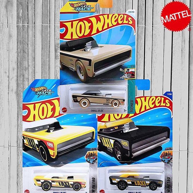 Hot Wheels Small Bloc 2024 Cream Tooned Hotrod