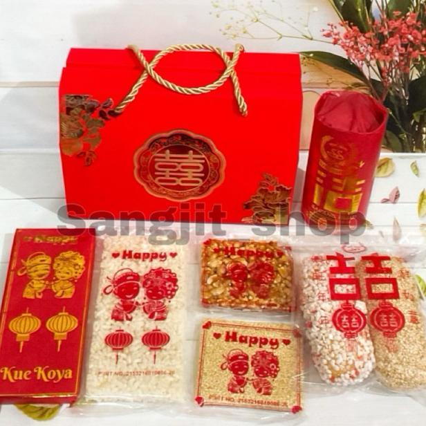 Hampers Sangjit Paket 2 Isi Kue Koya Dan Jipang