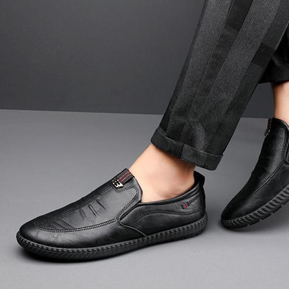 Exclusive Leedoo Sepatu Oxford Kulit Kerja Pria Formal Slip On Pria Loafer Sepatu Kuliah Kekinian Sh