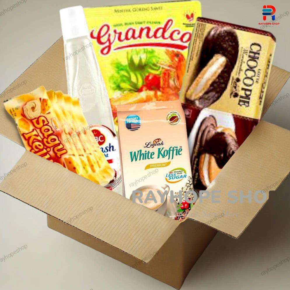 PROMO PAHA 1 Paket Hantaran Hampers Parcel Bingkisan Idul Fitri Natal Imlek Tahun Baru Minyak Sembak