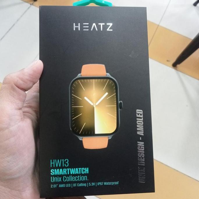 TERLARIS - SmartWatch Heatz HW13 Layar 2.01" Amolled  Bluetooth 5.3 Ip67 Waterproof