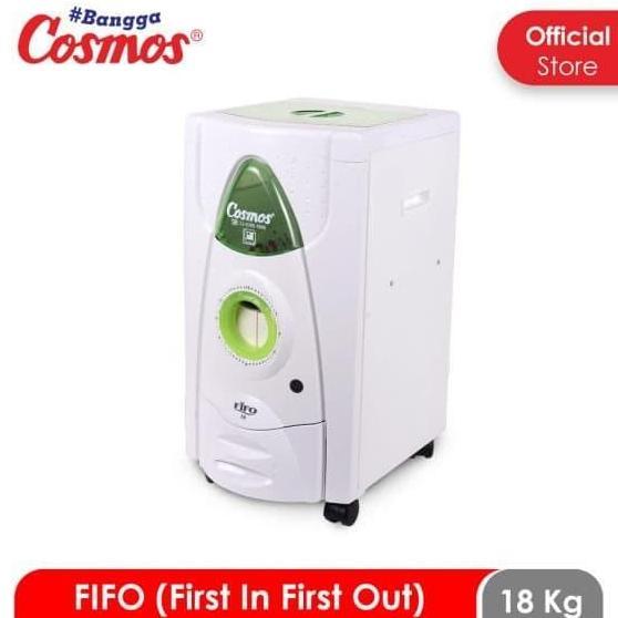 NEW Cosmos Rice Box Tempat Beras 18 Kg FIFO-18 FIFO18 FIFO 18
