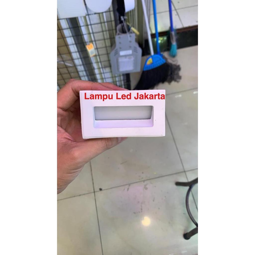 Lampu Led anak tangga/dinding 3watt + inbowdus besi ready