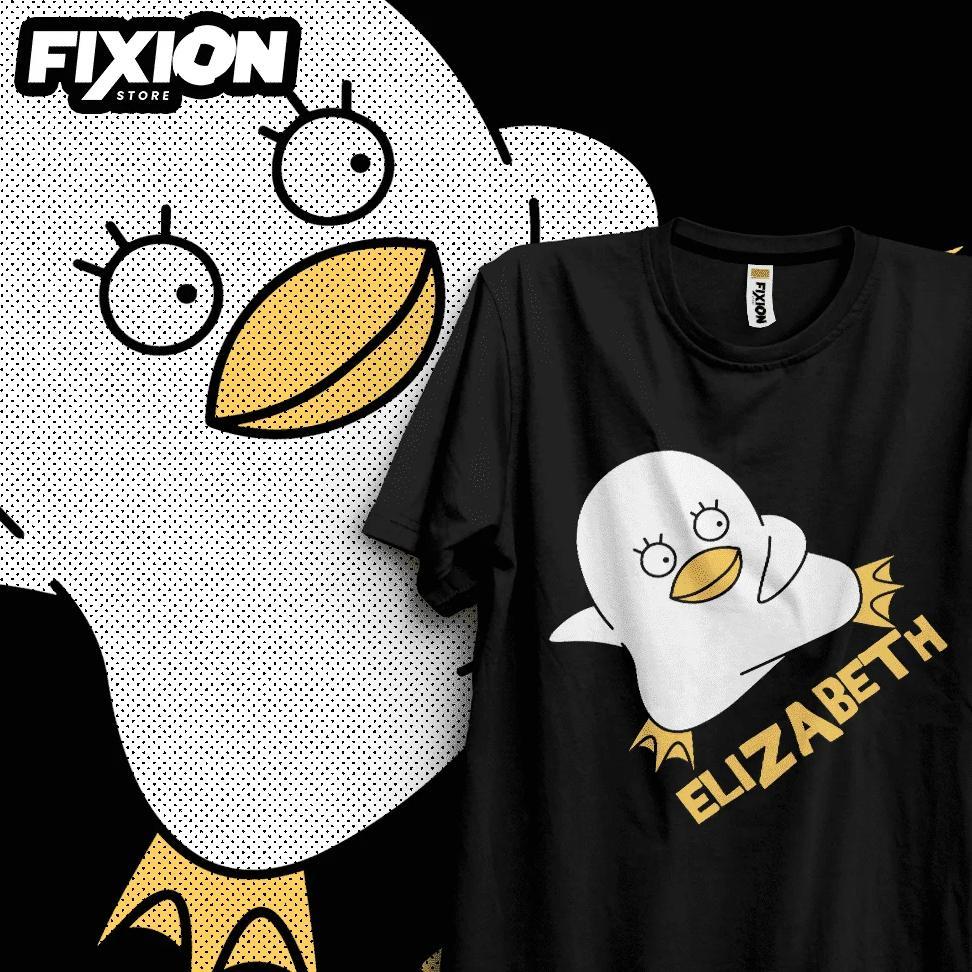 T-shirt For Anime Gintama Elizabeth (negra) Nuevos Colores Mange Tee