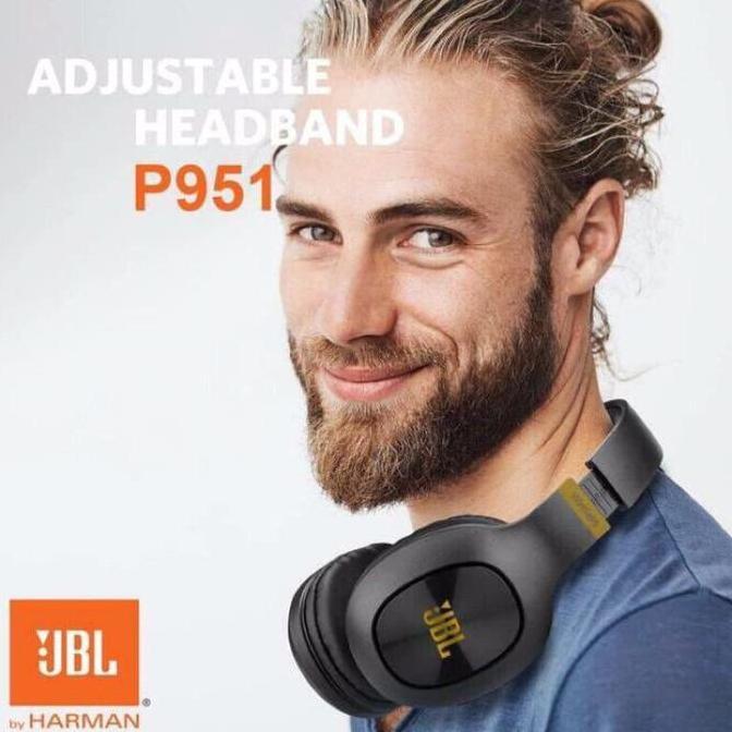Headphone Bluetooth P951 Bando BT Wireless Headset AD2P Superbass
