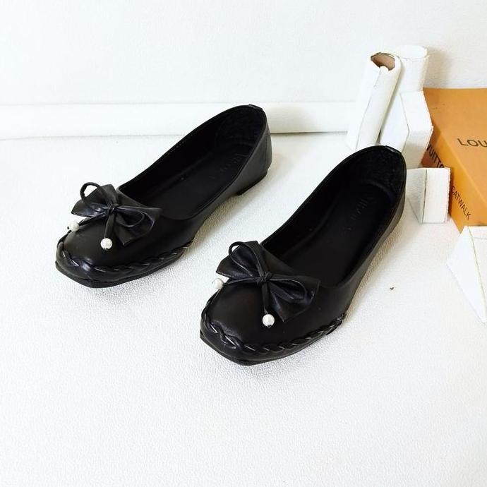 DY81 - Sandal Wanita Flat Shoes Rajut / Sendal Rajut Wanita Terbaru / Flat Shoes Vita Mule Wanita Ke