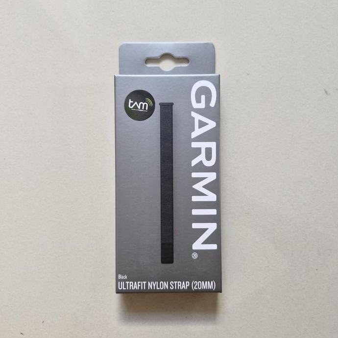 TERMURAH - Strap Garmin Ultrafit Nylon 20mm Black