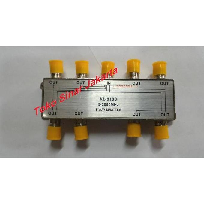 TERMURAH - Splitter 8 way / 8 Jalur