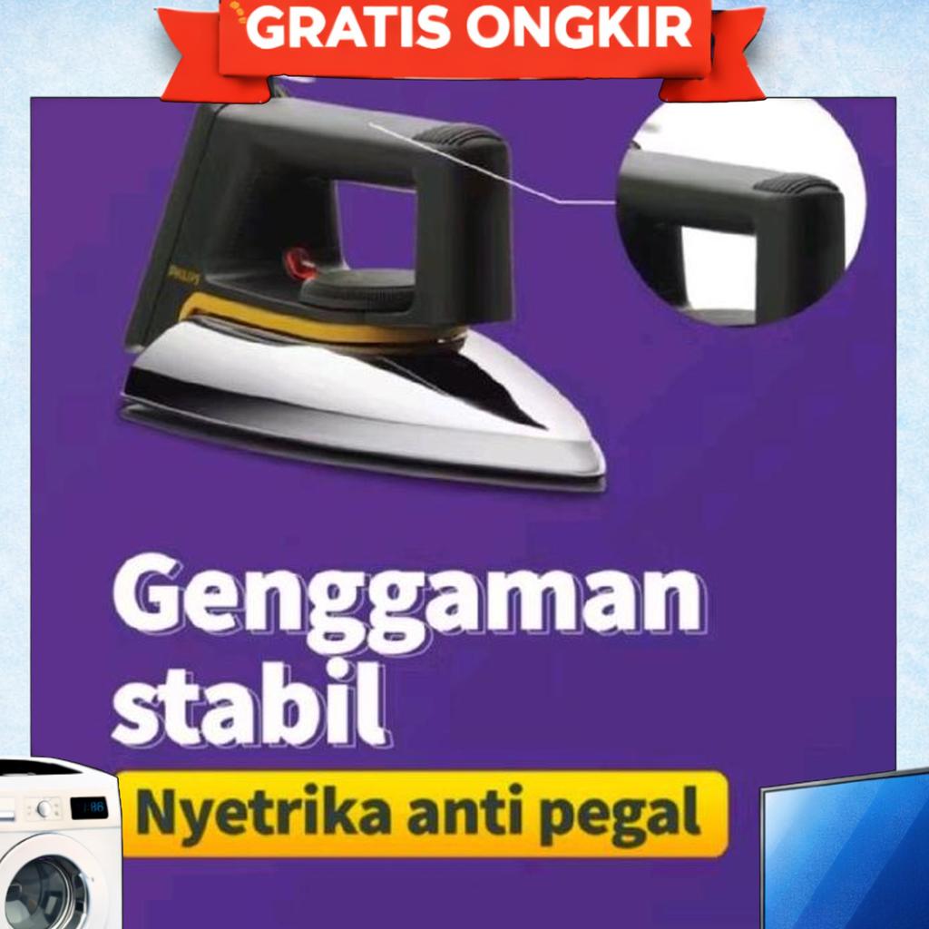 Philips Gosokan / Setrika Classic Hd 1172 - 350 Watt. Garansi Resmi Philips Indonesia 2 Tahun