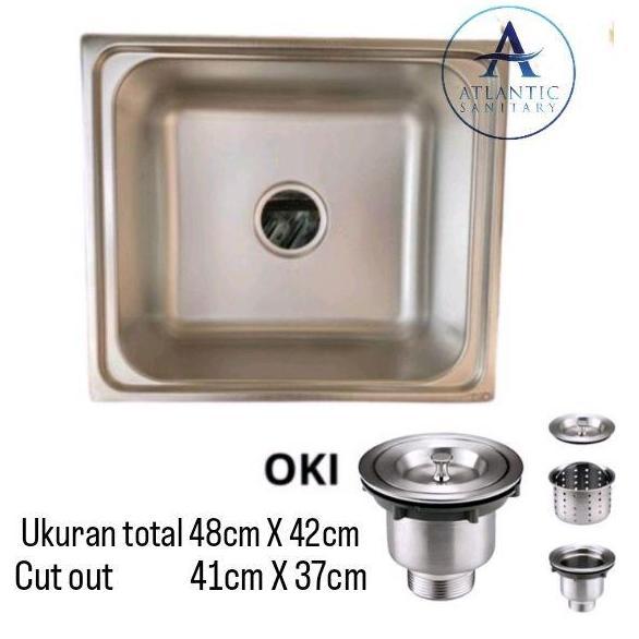 Bak Cuci Piring Kotak/Sink Cuci Piring