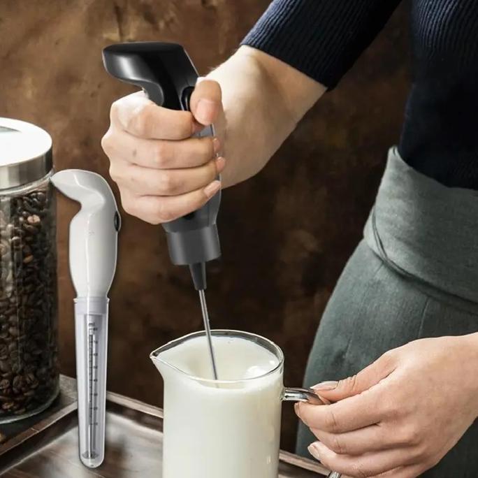 NOXAZA Electric Milk Frother Mixer Pengaduk  Kopi Foamer    Mixer Mini Mixer Kopi   hand  mixer  cof