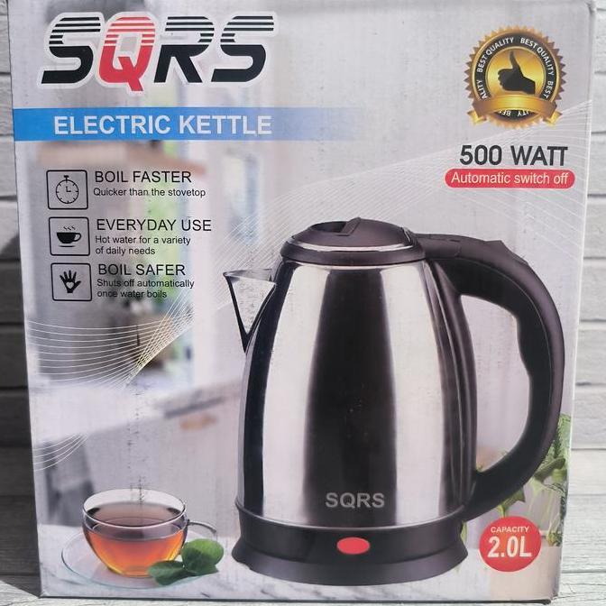 Meiko Electric Kettle Mk-157 Teko Stainless Listrik 2 Liter