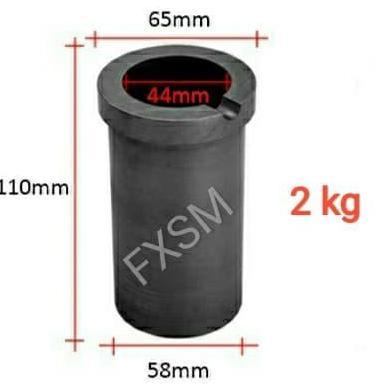 2 Kg - Graphite Grafit Crucible Melting Pot