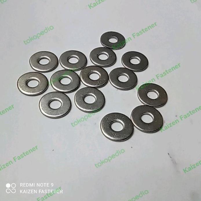 Ring M6 Lebar Stainless Steel Terlaris