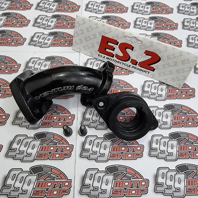 Es2 Racing Intake Manifold Universal Bebek Pe 24 Matic Jupiter Vega 28 Ready