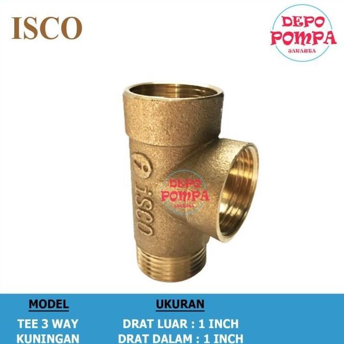 TEE 3Y / TEE 3 WAY / TEE JET PUMP / TEE KUNINGAN