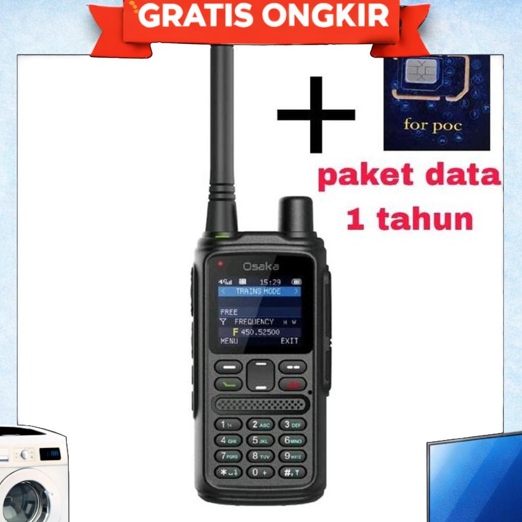 Ht Poc Hybrid P200 Poc+Analoh Uhf Permanen Premium Walkie Talkie