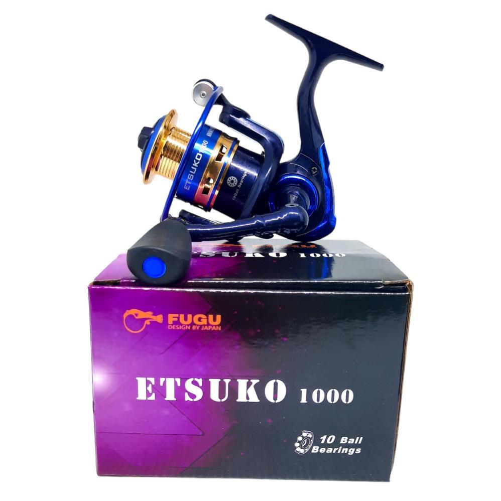 REEL PANCING FUGU ETSUKO 800 - 6000 DENGAN 10BB LEFT & RIGHT HANDLE KNOB DESIGN BY JAPAN ASLI IMPORT