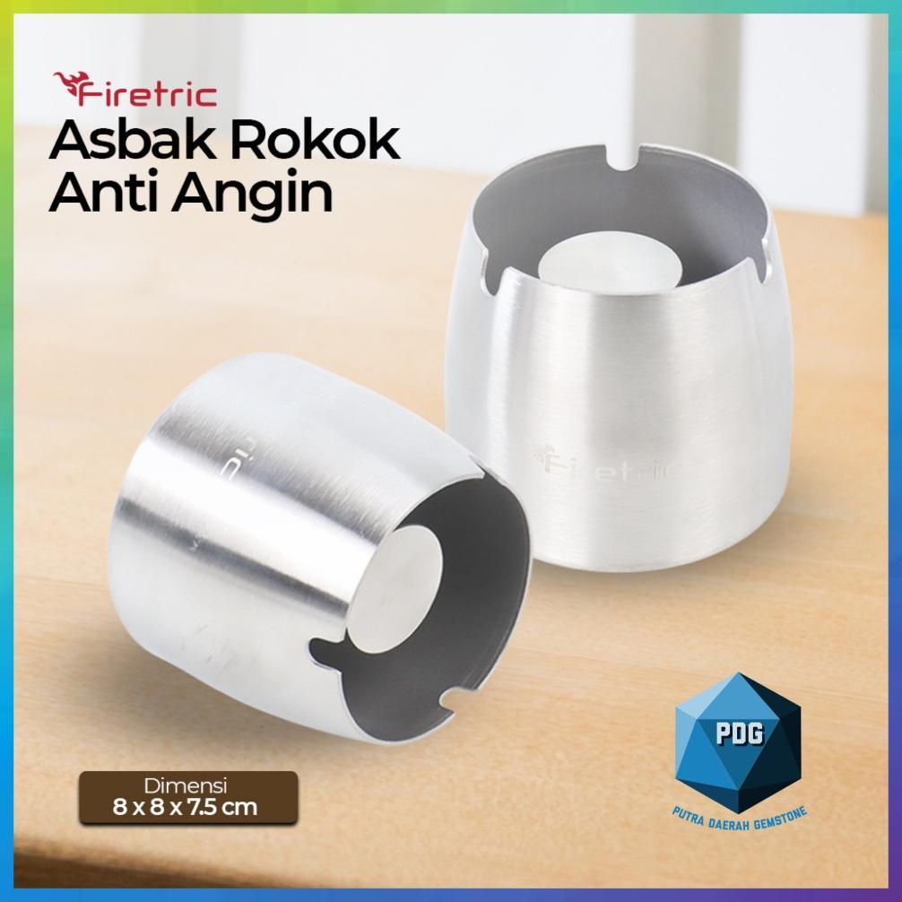 HOT ASBAK ROKOK Anti Angin Stainless Steel Tempat Puntung dan Asbak Mobil Portable Warna PREMIUM Ant