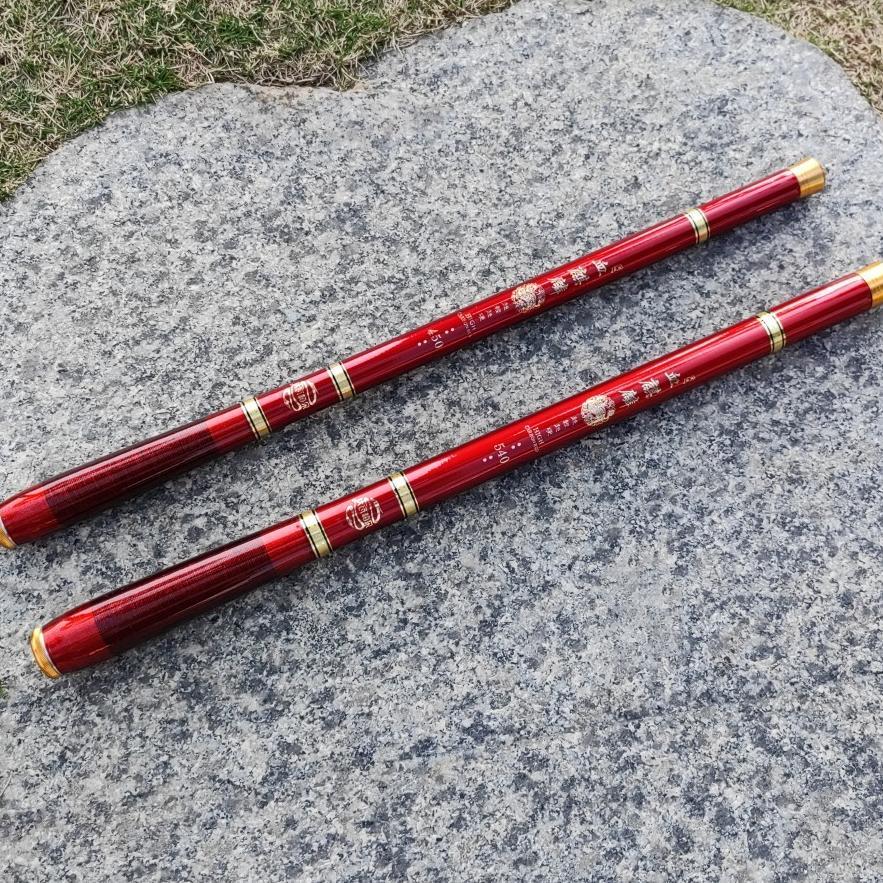 Joran Pancing Tegek 540 Joran Carbon 5m Kaku Alat Ultralight Alat Pancing Ikan Blood Kirin Carbon Fi